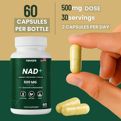 Pure NAD+ Supplement | Clinically Proven to Boost NAD+ Levels Up To 67%